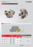 107 FREZE TAKIMLARI / MILLING TOOLS Vorgen VRF45SE12 ÜRÜN/PRODUCT 90 TEKNİK ÇİZİM / TECNHICAL DRAWING D TAKIM KODU TAKIM ÖLÇÜLERİ KESİCİ UÇ ADET YEDEK PARÇAL Каталог VORGEN 2018 Станочный инструмент с режущими сменными пластинами Токарные резцы Расточные державки и оправки Фрезы концевые и насадные с СРП Сверла Стр. 107