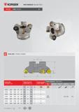 108 Vorgen FREZE TAKIMLARI / MILLING TOOLS VRF45 OD ÜRÜN / PRODUCT TEKNİK ÇİZİM / TECNHICAL DRAWING TAKIM KODU TAKIM ÖLÇÜLERİ KESİCİ UÇ ADET YEDEK PARÇALAR / Каталог VORGEN 2018 Станочный инструмент с режущими сменными пластинами Токарные резцы Расточные державки и оправки Фрезы концевые и насадные с СРП Сверла Стр. 108