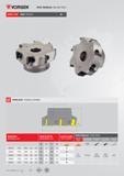 118 VRF90 C TP22 ÜRÜN / PRODUCT FREZE TAKIMLARI / MILLING TOOLS 90° TEKNİK ÇİZİM / TECNHICAL DRAWING D TAKIM KODU TAKIM ÖLÇÜLERİ KESİCİ UÇ ADET YEDEK PARÇALA Каталог VORGEN 2018 Станочный инструмент с режущими сменными пластинами Токарные резцы Расточные державки и оправки Фрезы концевые и насадные с СРП Сверла Стр. 118