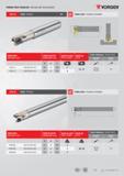 131 PARMAK FREZE TAKIMLARI / END MILLING TOOLHOLDERS Vorgen SPLO 15 ÜRÜN/PRODUCT 90° TEKNİK ÇİZİM / TECNHICAL DRAWING TAKIM KODU TAKIM ÖLÇÜLERİ KESİCİ UÇ ADE Каталог VORGEN 2018 Станочный инструмент с режущими сменными пластинами Токарные резцы Расточные державки и оправки Фрезы концевые и насадные с СРП Сверла Стр. 131