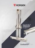 138 Vorgen The red power for the professionals Profesyonel er İçin Kırmızı Güç Каталог VORGEN 2018 Станочный инструмент с режущими сменными пластинами Токарные резцы Расточные державки и оправки Фрезы концевые и насадные с СРП Сверла Стр. 138