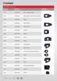 159 Запасные части и комплектующие Vorgen для сборного металлорежущего инструмента Прижимы сменных режущих пластин BASKI PAPUÇLARI / WEDGE CLAMP ÜRÜN KODU OR Каталог VORGEN 2018 Станочный инструмент с режущими сменными пластинами Токарные резцы Расточные державки и оправки Фрезы концевые и насадные с СРП Сверла Стр. 159