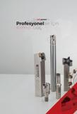 167 The red power for the professionals Profesyoneller İçin Kırmızı Güç Каталог VORGEN 2018 Станочный инструмент с режущими сменными пластинами Токарные резцы Расточные державки и оправки Фрезы концевые и насадные с СРП Сверла Стр. 167