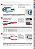 43 Пинцет Knipex для удаления изолирующего лака для удаления лаковой изоляции с медных проводов режущие лезвия для других диаметров проводов поставляются как запасные ч Каталог KNIPEX 2014 Профессиональный ручной инструмент для удаления изоляции Плоскогубцы Кусачки Ножницы Клещи Бокорезы Стр. 43