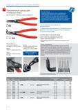 64 Прецизионные щипцы Knipex для внутренних стопорных колец в отверстиях с ограничением закрытия регулируется с помощью упора Форма 1 DIN 5256 С прямые наконечники Форм Каталог KNIPEX 2014 Профессиональный ручной инструмент для удаления изоляции Плоскогубцы Кусачки Ножницы Клещи Бокорезы Стр. 64
