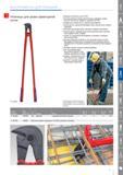 93 Ножницы Knipex для резки арматурной сетки режущая способность до 48 HRC прочные режущие кромки дополнительно закалены токами высокой частоты до твердости примерно 62 Каталог KNIPEX 2014 Профессиональный ручной инструмент для удаления изоляции Плоскогубцы Кусачки Ножницы Клещи Бокорезы Стр. 93