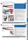 101 Клещи переставные Knipex (patented) DIN ISO 5743 Самофиксирующиеся не соскальзывают с детали меньшие усилия при работе Новый инструмент переставные клещи-гаечный клю Каталог KNIPEX 2014 Профессиональный ручной инструмент для удаления изоляции Плоскогубцы Кусачки Ножницы Клещи Бокорезы Стр. 101