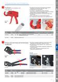121 Клещи Knipex для монтажа металлических профилей для прочного соединения профильных металлических листов применяемых для перегородок и подвесных потолков для коробчат Каталог KNIPEX 2014 Профессиональный ручной инструмент для удаления изоляции Плоскогубцы Кусачки Ножницы Клещи Бокорезы Стр. 121