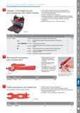 153 Чемодан с инструментом Knipex для фотогальваники МСЗ (Multi-Contact) полный набор инструментов для монтажа разъемов МСЗ с монтажным инструментом (торцовый шестигранн Каталог KNIPEX 2014 Профессиональный ручной инструмент для удаления изоляции Плоскогубцы Кусачки Ножницы Клещи Бокорезы Стр. 153
