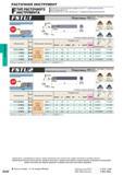 352 РАСТАЧИВАНИЕ E026 РАСТОЧНОЙ инструмент F FSTU1 ТИП РАСТОЧНОГО ИНСТРУМЕНТА Пластина с положительным задним углом 11° и креплением винтом Ввинчиваю Каталог MITSUBISHI 2016 Вращающийся и токарный режущий инструмент для металлообработки Сменные твердосплавные пластины Резцы Фрезы сборные и монолитные Сверла Стр. E026