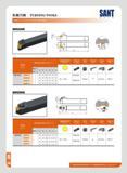 26 ¥ TURNING TOOLS External turning toolholders SANT t n 7i MRGNR Dimeniion(mm) BB lL± MRGNR/L 2020K12 2S2SM12 3225P12 3232P12 125 150 170 170 Apetattetreerts Каталог SANT 2016 Металлорежущий инструмент со сменными режущими пластинами Токарные резцы с СРП Расточные оправки Резьбовые державки Торцевые фрезы Корпусные сверла Стр. 20