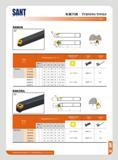 41 SANT M 10 71 TURNING TOOLS External turning toolholders 9M9 73 SSDCN >( £ tats Screw Wrench 1 )irnenslon(mm) A HtJ &T- Type / ISVIl Sw R 116 > a b L h S SS Каталог SANT 2016 Металлорежущий инструмент со сменными режущими пластинами Токарные резцы с СРП Расточные оправки Резьбовые державки Торцевые фрезы Корпусные сверла Стр. 35
