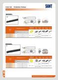 64 M U M TURNING TOOLS Internal turning toolholders SANT n 7i MSP613 MD15W MSP617 MDZNR/L Dmin Dimcnyon(mni) >J Shim 7J Clamp 0 /ktt Type u Six i Omn :d h l a Каталог SANT 2016 Металлорежущий инструмент со сменными режущими пластинами Токарные резцы с СРП Расточные оправки Резьбовые державки Торцевые фрезы Корпусные сверла Стр. 58