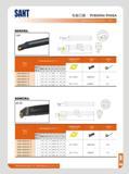 74 SANT ft re 71 I TURNING TOOLS Internallurning toolholders P3 l 7J SDXCR/L I Dmo ston(mmj Dmin d h L 1 S10KSDXCR/L07 13 10 9 w 7 20 S12M-SOXCR/L07 16 12 11 Каталог SANT 2016 Металлорежущий инструмент со сменными режущими пластинами Токарные резцы с СРП Расточные оправки Резьбовые державки Торцевые фрезы Корпусные сверла Стр. 68