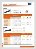 78 TURNING TOOLS WUEJJ Internal turning toolholders SANT n r 7) n STFCR/L Dot :,CT =I 9 Dlmenston(mm> V- -J cai R A caOe erts Screw WU Wench r A e S08K-STFCR1 Каталог SANT 2016 Металлорежущий инструмент со сменными режущими пластинами Токарные резцы с СРП Расточные оправки Резьбовые державки Торцевые фрезы Корпусные сверла Стр. 72
