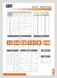 111 SANT mm MILLING TOOLS Indexable milling tools qJSHQiilFjUTlll PlHBArt H 0 R S T V W (mm) a B Q 0 A & ft 397 06 50 05 5 56 6 0 06 09 635 06 07 11 11 8 0 08 Каталог SANT 2016 Металлорежущий инструмент со сменными режущими пластинами Токарные резцы с СРП Расточные оправки Резьбовые державки Торцевые фрезы Корпусные сверла Стр. 105