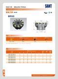 131 mm MILLING TOOLS SJRtQtJW'JER Indexable milling tools SftJJft Kr:65- DF03 SANT It W 7t U 71K insert fit V R365-1505ZNE cm-20 W18N S3 3M: K 7JKatt il MI ft7 Каталог SANT 2016 Металлорежущий инструмент со сменными режущими пластинами Токарные резцы с СРП Расточные оправки Резьбовые державки Торцевые фрезы Корпусные сверла Стр. 125