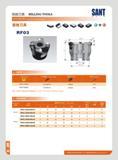 154 mm MILLING TOOLS indexable milling tools RF03 SANT n n 7i it 0 D2 7 RWtt Spare parts RPMTI2Q4MO TL60M4X10 WD204 RPMTI6OWO TL60MSX12 WD206 StW: K 71KttiS H Каталог SANT 2016 Металлорежущий инструмент со сменными режущими пластинами Токарные резцы с СРП Расточные оправки Резьбовые державки Торцевые фрезы Корпусные сверла Стр. 148