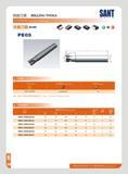 162 mm MILLING TOOLS SANT It W 7t U °J4 G2SVJ J7DK indexable milling loots 75MHM K 90’ PE05 7) > Insert Insert Screw & & Wrench s ' ' APKT1705PER TL60M4X10 T15 Каталог SANT 2016 Металлорежущий инструмент со сменными режущими пластинами Токарные резцы с СРП Расточные оправки Резьбовые державки Торцевые фрезы Корпусные сверла Стр. 156