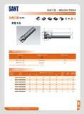 171 SANT Kr:90° PE10 irnji: MILLING TOOLS Indexable milling tools 7JK insert Insert Screw BOMT11T3DDER TL60 M25X65 ioe BOMT1704DDER TL60M4X10 a : Note The inse Каталог SANT 2016 Металлорежущий инструмент со сменными режущими пластинами Токарные резцы с СРП Расточные оправки Резьбовые державки Торцевые фрезы Корпусные сверла Стр. 165