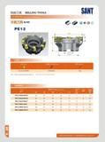 174 mm MILLING TOOLS indexable milling tools Kr:90° PE12 71K Insort 7i); n n insert sue IfiT Wrench l LN1JX151006PNR T160M4X10 T15T a m- I71R, NotoThe m ert n Каталог SANT 2016 Металлорежущий инструмент со сменными режущими пластинами Токарные резцы с СРП Расточные оправки Резьбовые державки Торцевые фрезы Корпусные сверла Стр. 168