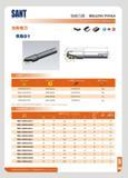 175 SANT n w 7J tt &71 RB01 mu - MILLING TOOLS snaatBHaii 7 Rwm 71K Insert & 7J>5 Insert Itt Insert Screw H ZDET06T2CYR10 SPMT06GW4 TL60M2 5X5 Toe ZDET1103CYR1 Каталог SANT 2016 Металлорежущий инструмент со сменными режущими пластинами Токарные резцы с СРП Расточные оправки Резьбовые державки Торцевые фрезы Корпусные сверла Стр. 169