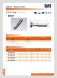 190 mm MILLING TOOLS °J4 G2SVJ J7DK indexable milling loots ffl&tfcJ K,:60- DC01 Chamfer Milling Tools SANT P IB 71 Q M O 77 K Insert 7))t f t7 Insed SPMT12040 Каталог SANT 2016 Металлорежущий инструмент со сменными режущими пластинами Токарные резцы с СРП Расточные оправки Резьбовые державки Торцевые фрезы Корпусные сверла Стр. 184