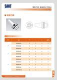 221 SANT t W 71 U ttftlZlR l BORING TOOLS chining Tools flJjQIJJB HltBT Typo S CD L LI Woighl BT30 E20 L40 20 40 18 0 4 30 BT30 E2S L4S 25 45 23 0 4 BT30 E32 1 Каталог SANT 2016 Металлорежущий инструмент со сменными режущими пластинами Токарные резцы с СРП Расточные оправки Резьбовые державки Торцевые фрезы Корпусные сверла Стр. 215
