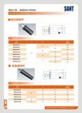 226 1BI7J: BORING TOOLS SANT JLJIQITJH Hole-machining T< j Type S3 CO C 01 L Weigh 11 9) RC50 20 L70 70 70 0 33 RC50 20 L90 038 RC50 25 L90 yo 0 42 RC50 25 il Каталог SANT 2016 Металлорежущий инструмент со сменными режущими пластинами Токарные резцы с СРП Расточные оправки Резьбовые державки Торцевые фрезы Корпусные сверла Стр. 220