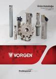 Каталог VORGEN 2018 Станочный инструмент с режущими сменными пластинами Токарные резцы Расточные державки и оправки Фрезы концевые и насадные с СРП Сверла