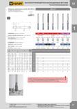 30 Производительные машинные метчики High performance machine taps Hochleistungsgewindebohrer Каталог FANAR 2014 Станочный и ручной металлорежущий инструмент для обработки резьбы Метчики Раскатники Плашки Резьбонарезные станки и приспособления Инструментальная оснастка Стр. 27