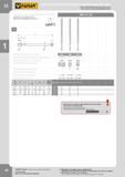 45 ISO Metric coarse thread DIN-13 Metrisches ISO-Regelgewinde DIN-13 HIGH PERFORMANCE MACHINE TAPS HOCHLEISTUNGSGEWINDEBOHRER 60” W DIN-371 Пример запис Каталог FANAR 2014 Станочный и ручной металлорежущий инструмент для обработки резьбы Метчики Раскатники Плашки Резьбонарезные станки и приспособления Инструментальная оснастка Стр. 42