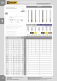 61 ISO Metric fine thread DIN-13 Metrisches ISO-Feingewinde DIN-13 HIGH PERFORMANCE MACHINE TAPS HOCHLEISTUNGSGEWINDEBOHRER DIN-374 Пример записи для зак Каталог FANAR 2014 Станочный и ручной металлорежущий инструмент для обработки резьбы Метчики Раскатники Плашки Резьбонарезные станки и приспособления Инструментальная оснастка Стр. 58