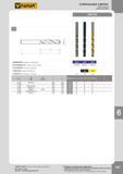 190 Спиральные сверла Twist drills Spiralbohrer DIN-338 f 12 h ПРИМЕНЕНИЕ /Application /Einsatzgebiete ИЗГОТОВЛЕНО ИЗ / Quality of matrial / Qualität ИСПО Каталог FANAR 2014 Станочный и ручной металлорежущий инструмент для обработки резьбы Метчики Раскатники Плашки Резьбонарезные станки и приспособления Инструментальная оснастка Стр. 187