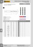 195 ТВЕРДОСПЛАВНЫЕ СПИРАЛЬНЫЕ СВЕРЛА SOLID CARBIDE TWIST DRILLS VHM-SPIRALBOHRER Максимальная глубина отверстия Maximal hole depth Maximale Bohrtiefe DIN- Каталог FANAR 2014 Станочный и ручной металлорежущий инструмент для обработки резьбы Метчики Раскатники Плашки Резьбонарезные станки и приспособления Инструментальная оснастка Стр. 192