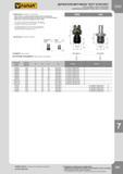 224 ДЕРЖАТЕЛИ МЕТЧИКОВ SOFT SYNCHRO TAP HOLDERS „SOFT SYNCHRO GEWINDESCHNEIDFUTTER „SOFT SYNCHRO Информация/ Information / Informationen: Для станков с си Каталог FANAR 2014 Станочный и ручной металлорежущий инструмент для обработки резьбы Метчики Раскатники Плашки Резьбонарезные станки и приспособления Инструментальная оснастка Стр. 221