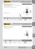 234 АДАПТЕРЫ ДЛЯ МЕТЧИКОВ, С ИСПОЛЬЗОВАНИЕ ЦАНГ СТАНДАРТА ER ADAPTORS FOR ER COLLETS CLAMPING ADAPTER FÜR SPANNEN MIT ER-SPANNZANGEN Информация/ Informati Каталог FANAR 2014 Станочный и ручной металлорежущий инструмент для обработки резьбы Метчики Раскатники Плашки Резьбонарезные станки и приспособления Инструментальная оснастка Стр. 231