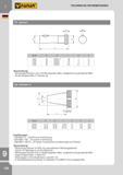 335 TECHNISCHE INFORMATIONEN TR DIN-6327 XXX - 4 С X XX XXX С X X X XXX схххххххх га L XXX Schaft Di D2 L B K TR20 20 TR20x1,5 88 5 12 TR28 28 TR28x2 95 6 Каталог FANAR 2014 Станочный и ручной металлорежущий инструмент для обработки резьбы Метчики Раскатники Плашки Резьбонарезные станки и приспособления Инструментальная оснастка Стр. 332