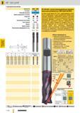 1079 Твердосплавные черновые концевые фрезы Guhring RF 100 U / HF с центральным резом Обзор преимуществ фрезерного монолитного инструмента Небольшое усилие Каталог GUHRING 2012 Режущий инструмент и инструментальная оснастка Стр. 1108