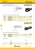 1544 Dodeka Mini 45° Концевые фрезы Kennametal с резьбовым креплением Торцевые фрезы Dodeka Mini 45° На каждой пластине по двенадцать режущих кромок Максим Мастер-каталог KENNAMETAL 2013 Металлорежущий инструмент Точение Обработка отверстий Фрезерование Стр. O8