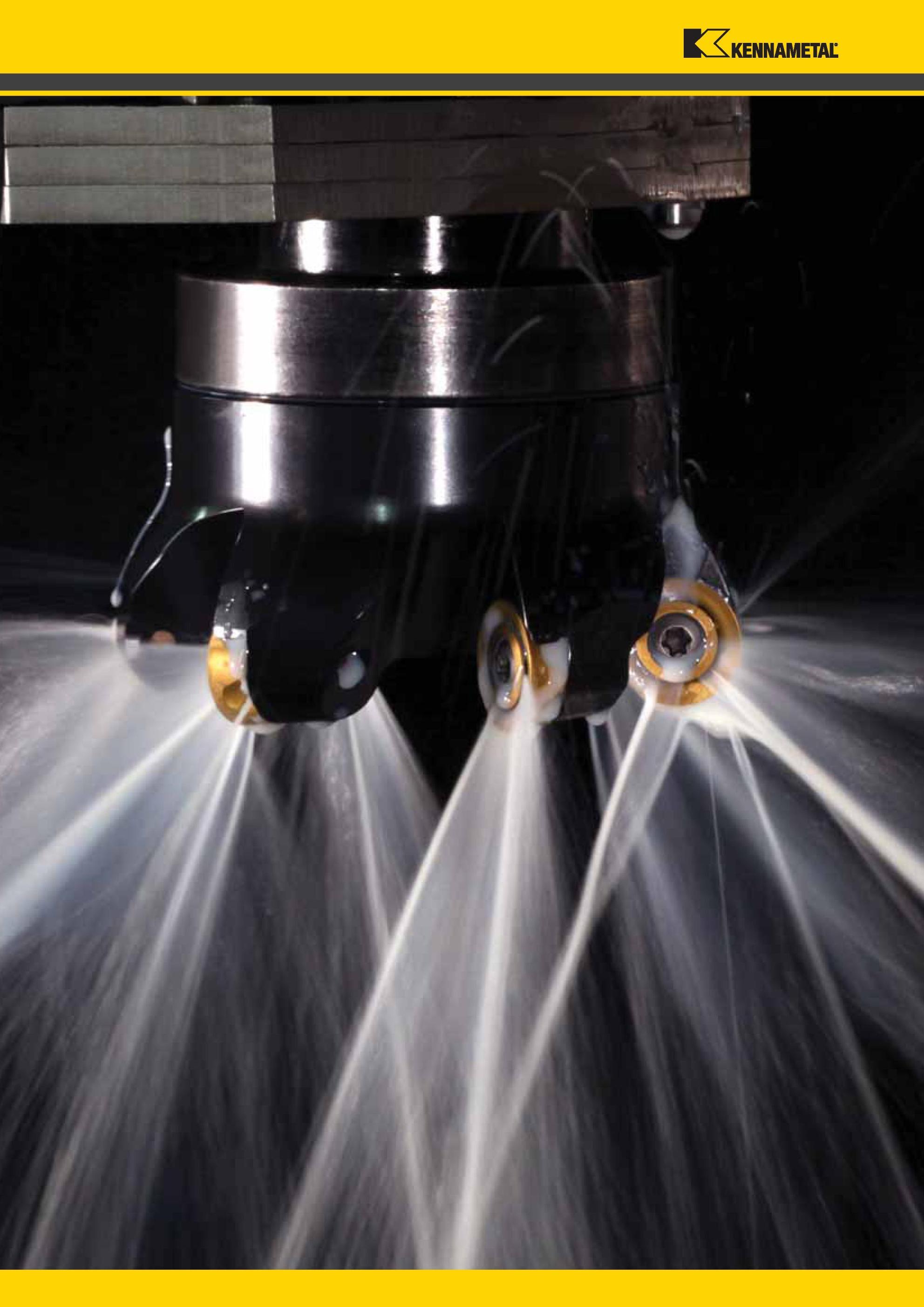 1840 Торцевая насадная сборная фреза Kennametal с круглыми твердосплавными сменными пластинами с каналами для подвода СОЖ через СРП Цветная полностраничная Мастер-каталог KENNAMETAL 2013 Металлорежущий инструмент Точение Обработка отверстий Фрезерование Стр. 