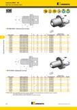 542 Инструментальные системы Оснастка KM4X 100 Адаптеры для концевых фре Kennametal КМ EM MM-KM4X Метрическая система номер заказа номер по каталогу D1 D2 Каталог KENNAMETAL 2014 Инновации Новый металлорежущий инструмент и инструментальная оснастка для станков и станочных комплексов Стр. E30