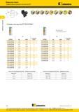 106 Модульные сверла Kennametal Твердосплавные режущие пластины KenTIP Режущие пластины KenTIP FEG KCPM45 лучший выбор о альтернативный выбор KCPM45 D1 мм Каталог KENNAMETAL 2016 Инновации Металлорежущий инструмент и инструментальная оснастка для обрабатывающего оборудования Стр. B42