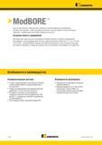 540 Kennametal > ModBORE Одна система включает универсальные головки для черновой обработки и прецизионного чистового растачивания, а также инструменты м Каталог KENNAMETAL 2018 Режущий инструмент для обработки отверстий в металлах и сплавах Быстрорежущие метчики и раскатники Сборные фрезы с СРП и твердосплавные Стр. K114