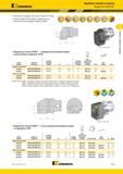 543 Kennametal Обработка канавок и отрезка Модульные блоки KM Возможность подвода СОЖ через посадочное гнездо Сменные лезвия обеспечивают универсальность и возможность регулировки глубины резания J Правое исполнение Модульные блоки KM4X с прямым креплением лезвия и внутренним подводом СОЖ номер заказа номер по каталогу размер системы CSMS L1 F размер режущего лезвия крепления режущего лезвия Torx винт клина Torx правое исполнение 5543560 KM4X63KGMSR65C KM4X63 68,5 30,0 65 MS1163 T30 6000407 левое исполнение KM4X63KGMSR50C KM4X63 73,5 31,0 50 MS1162 T25 MS2002 T25 5543558 KM4X63KGMSL65C KM4X63 68,5 30,0 65 MS1163 T30 6000408 KM4X63KGMSL50C KM4X63 73,5 31,0 50 MS1162 T25 MS2002 T25 ПРИМЕЧАНИЕ KGMS : Державка в правом исполнении используется с лезвиями в правом исполнении KGME : Державка в правом исполнении используется с лезвиями в левом исполнении Момент затяжки зажимного винта лезвия M50 составляет 8-10 Нм (71-88 дюйм-фунт) Момент затяжки зажимного винта лезвия M65 составляет 18-20 Нм (159-177 дюйм-фунт) Правое исполнение Модульные блоки KM4X и подводом СОЖ с консольным креплением лезвия номер заказа номер по каталогу размер системы CSMS L1 F размер лезвия винт крепления режущего лезвия наконечник винт клина кг фунт правое исполнение 5543555 KM4X63KGMER65C KM4X63 57,0 32,5 65 MS1163 PMT04525 _ 1,87 4 Каталог KENNAMETAL 2018 Инструмент токарный Резцы и державки с режущими сменными пластинами для наружного точения и внутреннего растачивания на станках Стр. C133