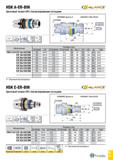 850 HSK A-ER-BIN T&Ai-ANCE Цанговый патрон ER с балансируемыми кольцами G2 5(1) 20,000RPM 1 00 3 1 58 > 60 HRCt- Обозначение Размеры (мм) DCONMS CSI Каталог TAEGUTEC 2020 Вращающийся режущий и вспомогательный инструмент по металлу Твердосплавные пластины Сборные фрезы с СМП Монолитные фрезы и сверла Инструментальные патроны Стр. G35