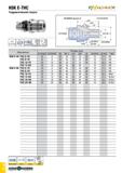 867 HSK E-THC Гидравлический патрон 71 h YCHUCK Обозначение Размеры (мм) DCONMS DCONWS BD BD 2 LPR LBX LB ADJRGA LSCWS THID HSK E 40 THC 6-70 40 6 28 Каталог TAEGUTEC 2020 Вращающийся режущий и вспомогательный инструмент по металлу Твердосплавные пластины Сборные фрезы с СМП Монолитные фрезы и сверла Инструментальные патроны Стр. G52