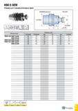 868 HSK E-SEM Оправка для торцевых/насадных фрез G2 5 A 1/10 0051 A 58 > 60 HRCt- 15,000RPM Обозначение Размеры (мм) DCONMS DCONWS BD LF LB LSCWS HSK Каталог TAEGUTEC 2020 Вращающийся режущий и вспомогательный инструмент по металлу Твердосплавные пластины Сборные фрезы с СМП Монолитные фрезы и сверла Инструментальные патроны Стр. G53