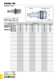 907 DIN2080-TMC Фрезерный патрон Обозначение Размеры (мм) SS CSI DCONWS BD LPR CRKS DIN2080 30 ТМС 20-67 30 20 20 54 67 M12 DIN2080 40 TMC 25-78 40 2 Каталог TAEGUTEC 2020 Вращающийся режущий и вспомогательный инструмент по металлу Твердосплавные пластины Сборные фрезы с СМП Монолитные фрезы и сверла Инструментальные патроны Стр. G92