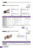 250 -CLfiHF r ULTRA PLUS TGB Лезвия для отрезки и нарезания глубоких канавок TDC TSC стр C8C9 используйте TDJ TSJ стр C10C11 пластины TDXU стр C12 TDT : Каталог TAEGUTEC 2011 Металлорежущий инструмент и инструментальная оснастка Стр. C26